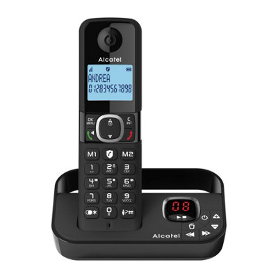 Alcatel F860 Voice Full Featured Cordless PhoneBlack from B&Q
