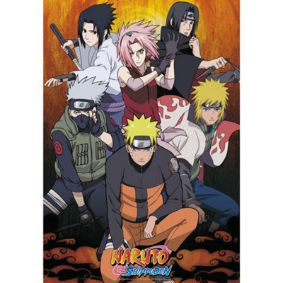 GB Eye Naruto Original Group 61 X 91.5Cm Maxi Poster