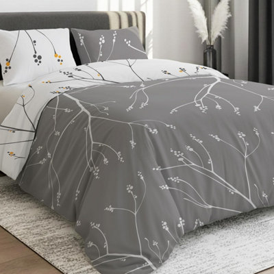 Dreamzie King Size Duvet Cover SetsMicrofiber Reversible Kingsize (230 X 220 Cm) 3 PcsUltrasoft Hypoallergenic Quilt from B&Q