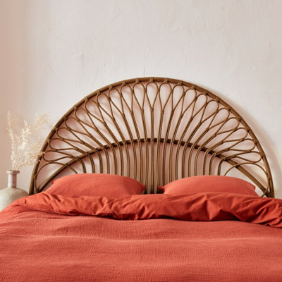 SweeekDark Rattan Headboard Malacca 160X3X130 Cm from B&Q