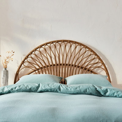 SweeekDark Rattan Headboard Malacca 140X3X115 Cm from B&Q