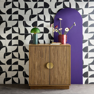 Sweeek80Cm Exotic 2-Door Sideboard 80X40X85 CmCelian from B&Q
