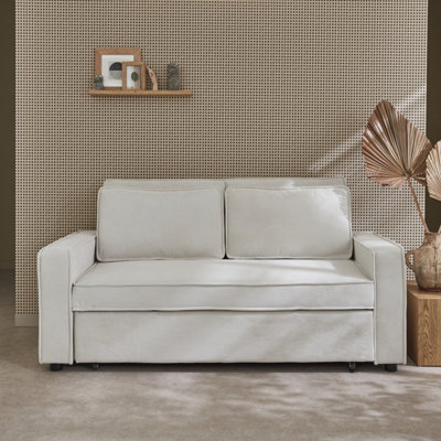 3-Seater Corduroy Sofa Bed Sweeek from B&Q