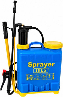  - 16L Pressure Sprayer Chemical Pesticide Weed Spray Bottle Portable Hand Pump