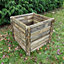 373 Litre Wooden Compost Bin - Small Composter by Woven Wood™