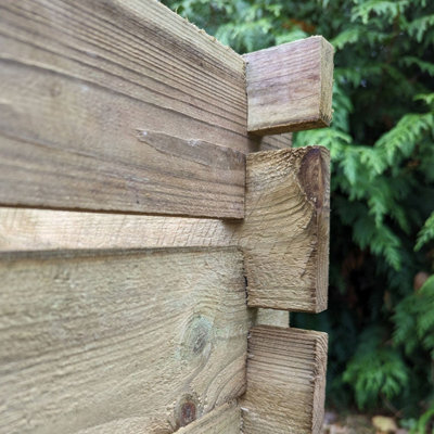 373 Litre Wooden Compost Bin - Small Composter by Woven Wood™ - 6