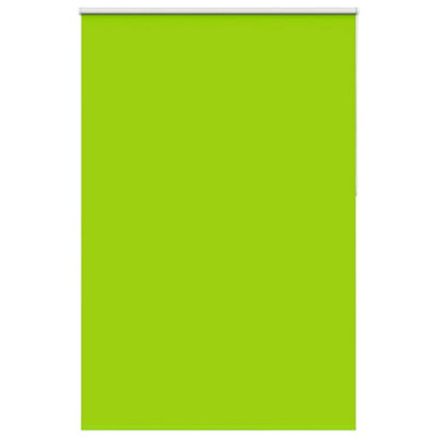 Berkfield Roller Blind Blackout Leaves Green 145X230 Cm Fabric Width 141.6 Cm Polyester from B&Q