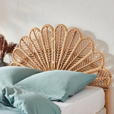 SweeekNatural Rattan Headboard 140X6X115 CmAnggun from B&Q