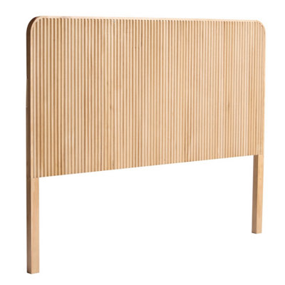 Nordlys Solid Wood Headboard Exotic Boho Bedroom from B&Q