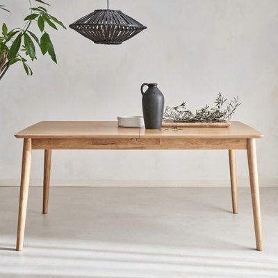 Sweeek6 To 8-Seater Extendable Rectangular Dining Table Lina Natural 210X90X75 Cm from B&Q