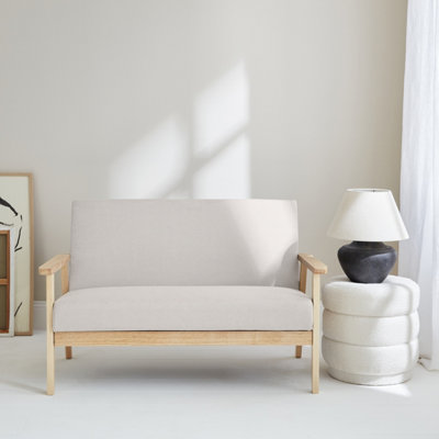 Sweeek2-Seater Scandi-Style Loveseat Sofa Isak 114X69.5X73 Cm from B&Q
