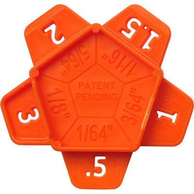 StrataRise Multi-Size Tile Spacer (200 Pack) from B&Q