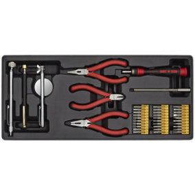 38 Piece PREMIUM Precision & Pick Up Tool Set with Modular Tool Tray - Organizer