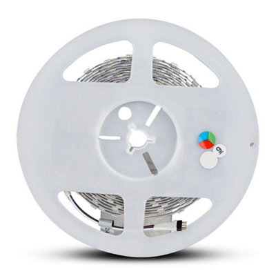 V-Tac 10W Rgb+W Led Strip Light For Smart HomeCompatible With Alexa And Google Home from B&Q