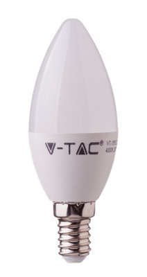 B&Q -  Vt212754 5W Smart Led Candle Bulb E14Compatible With Alexa & Google Home Rgb+Ww+Cw+Dw+(Vt-5114)