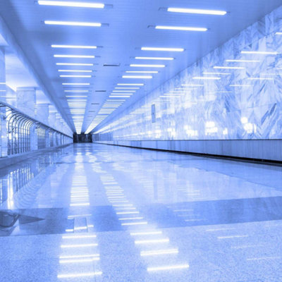 V-Tac White 20W Led Slim Profile Batten 25Mm High X 75Mm Wide X Foot Long, 6400K, 2400Lm Vt664 Size 2