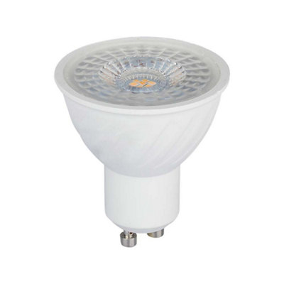V-Tac Vt-277 6W Gu10 Smd Plastic Spotlight With Lens-Samsung Chip Colorcode:6500K from B&Q