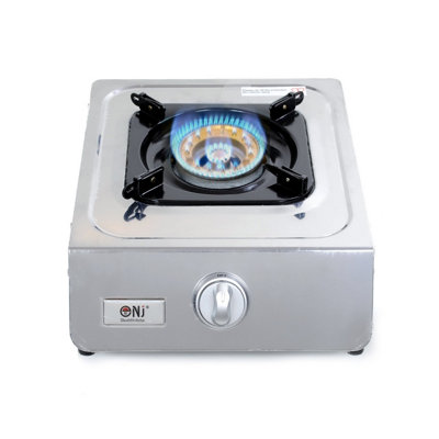 NJ Commerce Nj Ngb-100 Portable Gas Stove Single Burner Lpg Camping Outdoor Cooker 3.8Kw from B&Q