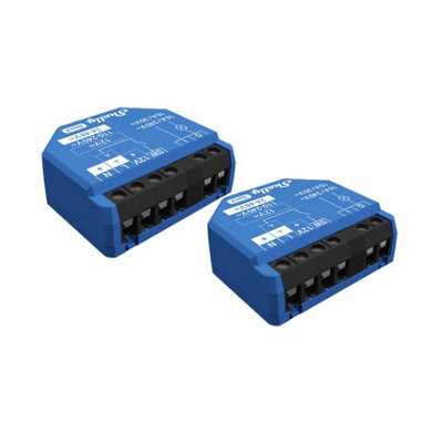 Shelly Plus 1 Gen3 Wifi Operated Smart Switch (Pair) from B&Q