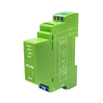 Shelly Pro Dimmer 1Pm Din Rail Smart Dimmer With Power Monitoring from B&Q