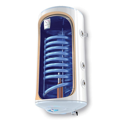 B&Q -  Bilight Electric Hot Water Cylinder 80L With Internal Heat Exchanger 2000W Right Hand Side Connections