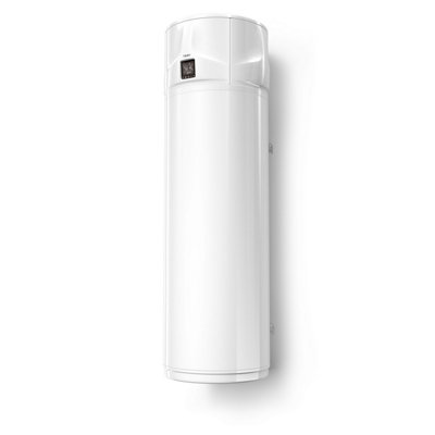 B&Q -  Aquathermica 150L Wall-Hung Compact Air Source Heat PumpA+ Efficient Hot Water Cylinder