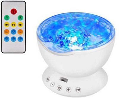Lumina Ocean Wave Projector With Sounds And Speaker from B&Q