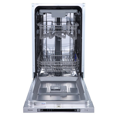 Hisense Hv523E15Uk_Bk Integrated Slimline Dishwasher from B&Q