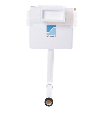 FixTheBog Fluidmaster Schwab 187.747 Complete Cistern W/o Plate Up Front 187-747 650023 from B&Q