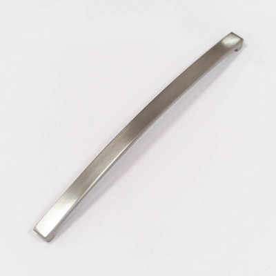 384mm Brushed Nickel Square Bow Handle