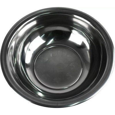 38CM Stainless Steel Mixing Bowls Deep Flat Base Serving Bowl