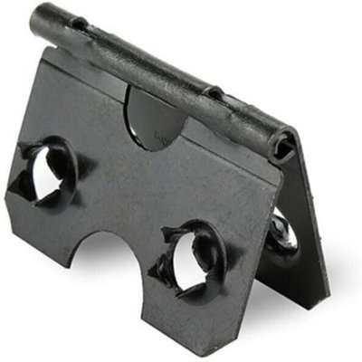 38mm Black Easel Strut Hinges 4 Pack Press Fix Picture Frame Backing ...