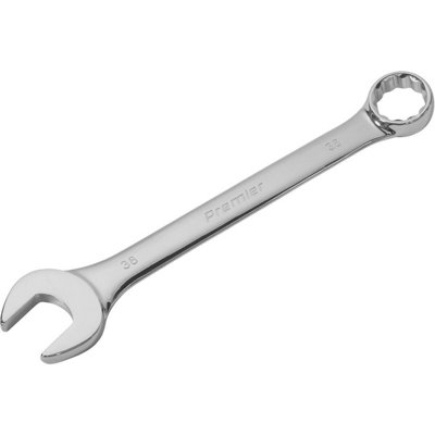 38mm EXTRA LARGE Combination Spanner - Open Ended & 12 Point Metric ...