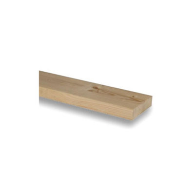 38mm (T) x 225mm (W) Redwood Planed All Round (Finish 33x220mm ...