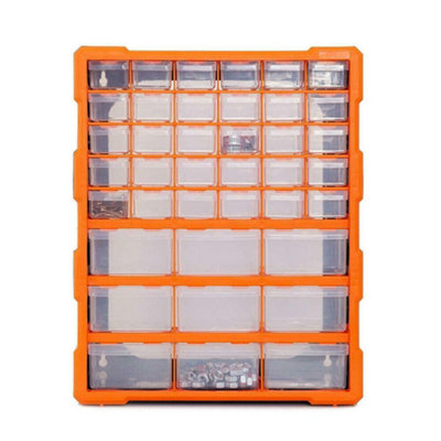 39-Drawer Plastic Drawer Storage Cabinet