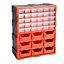 39 Grids Multi Drawer Parts Storage Cabinet Tool Organizer