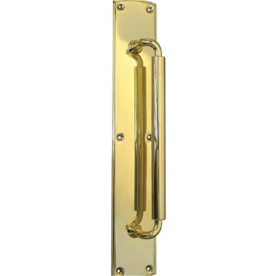 390mm Polished Brass Pull Handle for Doors and Cabinets - Door Handle