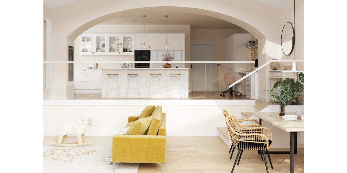 10 open plan kitchen ideas at B&Q