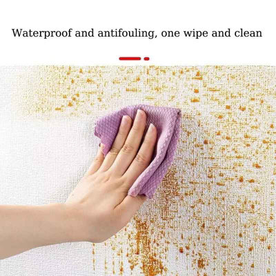 MR]Waterproof Noise Reducing Wallpaper With Thermal Insulation For
