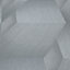 3D Effect Geometric Wallpaper Grey Erismann 10046-10