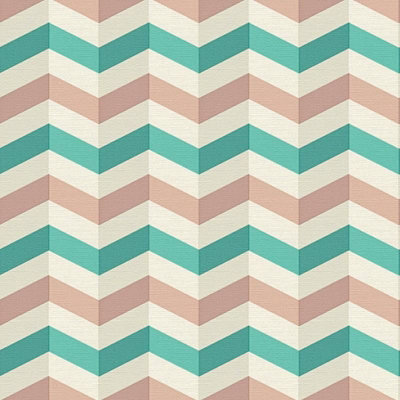 3D Effect Zig Zags Wallpaper Chevron Print Embossed Retro Green AS Creation