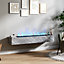 3D Electric Water Vapour Fireplace 120cm W x 25cm D x 20cm H