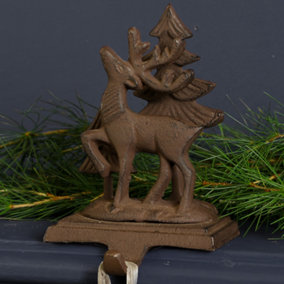 3D Reindeer Christmas Stocking Holder