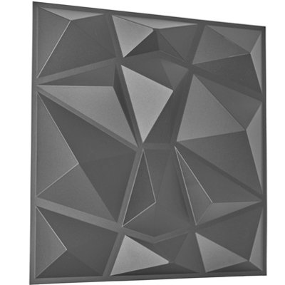 3D Wall Panels with Adhesive Included - Pack of 6 Sheets - Covering 16. ...