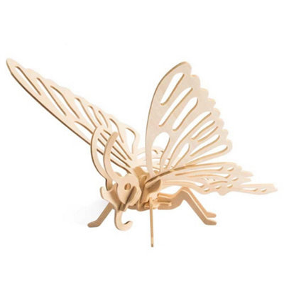 3D Wooden Butterfly Insect Puzzle
