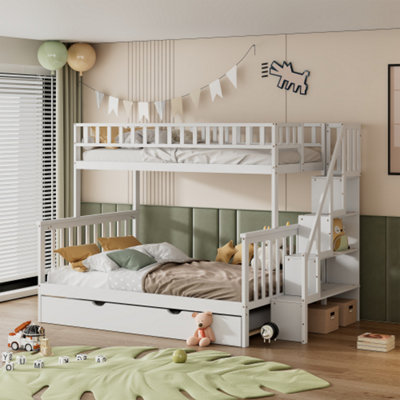 Childrens bed with stairs online