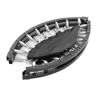 3Ft Foldable Mini Trampoline Fitness Trampoline with steel legs for Kids Adults Indoor Garden Workout Max 220lbs - 5