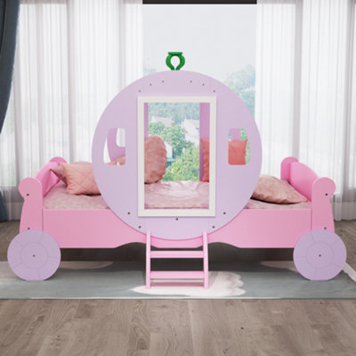 Disney princess clearance carriage single bed