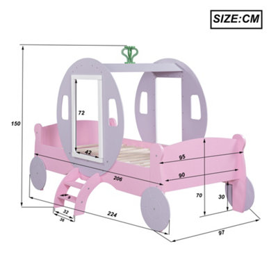 Princess best sale carriage car