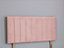3FT Single 20inch     Pink plush 9 Panel Headboard